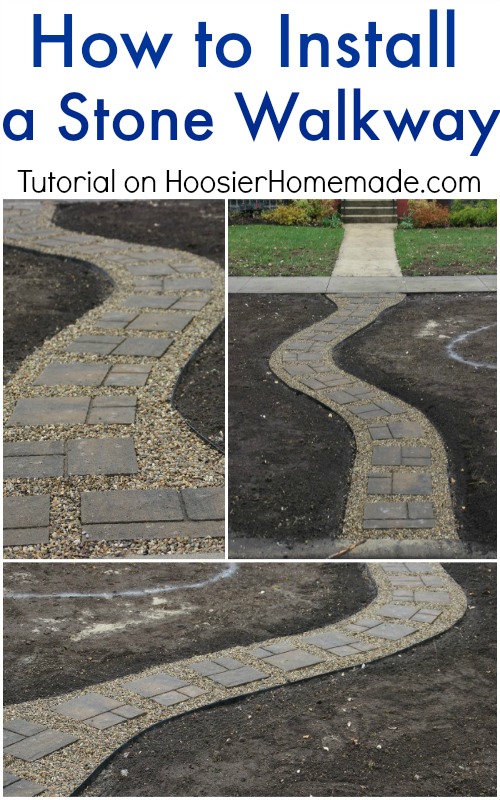 How to Install a Stone Walkway