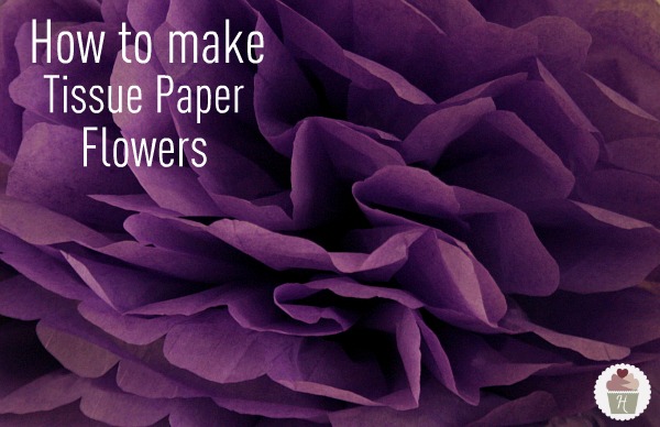 DIY Tissue Paper Flower Bouquet Tutorial