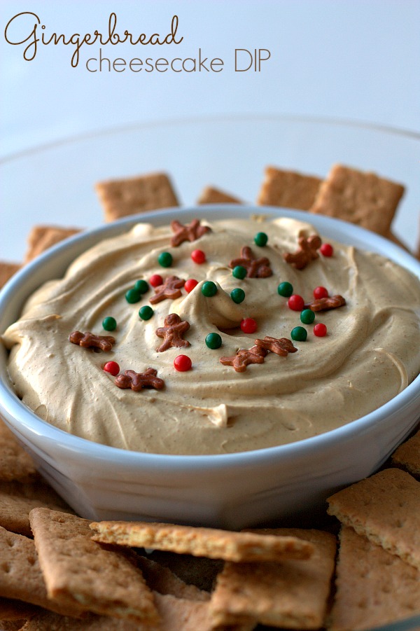 Gingerbread Cheesecake Dip