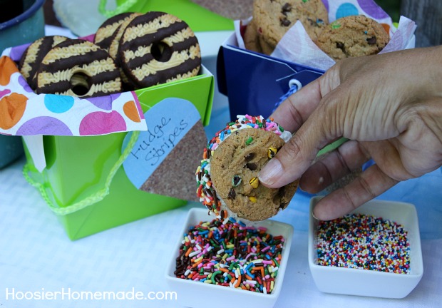 How to Host an Ice Cream Party :: on HoosierHomemade.com