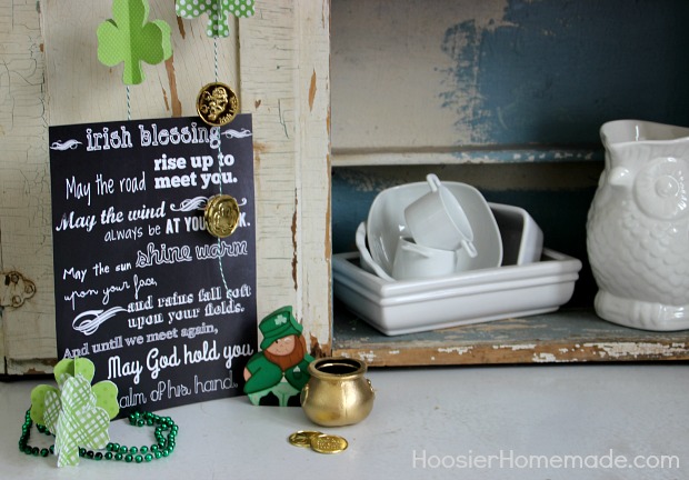 Printable Irish Blessings: Available in 3 Styles | on HoosierHomemade.com
