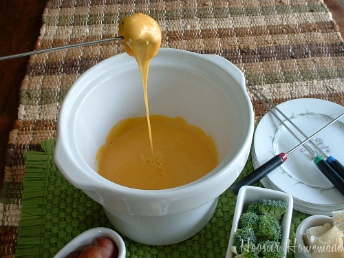 Irish Cheese Fondue 