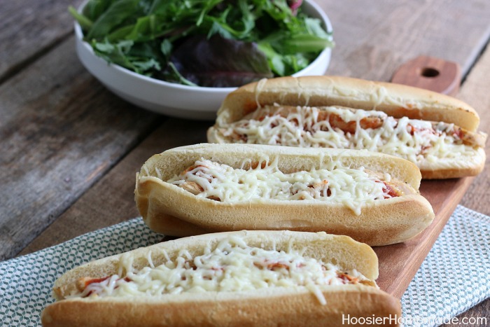 Grilled Italian Chicken Subs
