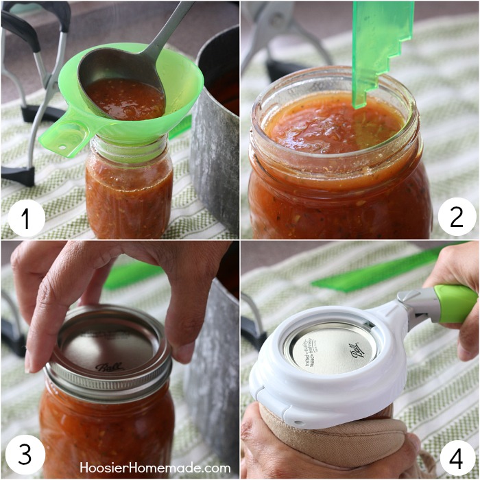 Fresh preserving just got a whole lot easier! Learn how to can Italian Pasta Sauce with just 2 ingredients! Click on the Photo for Recipe and Canning Instructions!