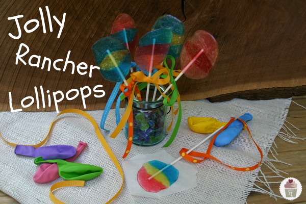 Homemade Jolly Rancher Lollipops | Recipe on HoosierHomemade.com