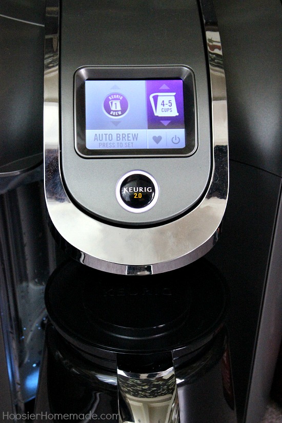 Keurig 2.0 touch shop screen not working