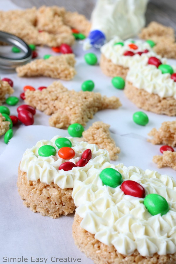 Rice Krispie Snowman