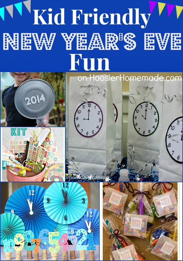 Kid Friendly New Year's Eve Activities on HoosierHomemade.com