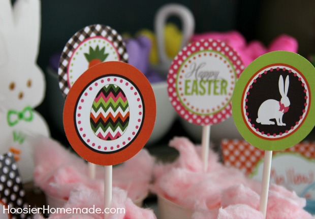 Kid's Easter Party with FREE Printables :: HoosierHomemade.com