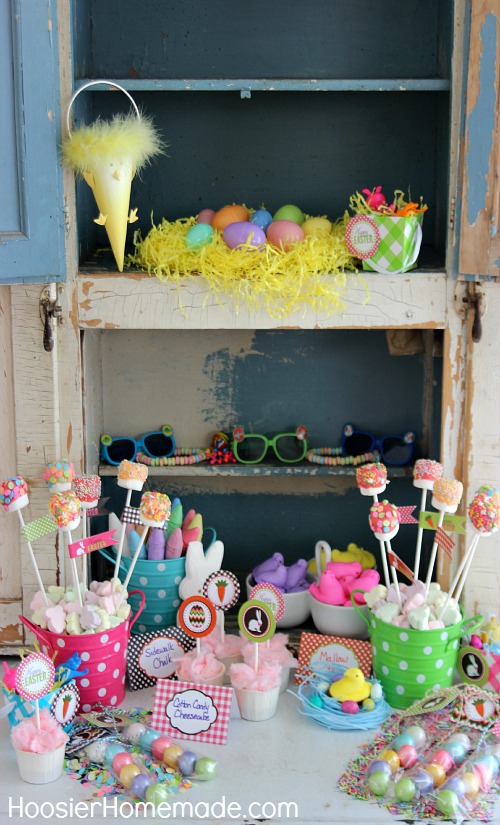 Kid's Easter Party with FREE Printables :: HoosierHomemade.com