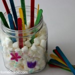 Kid's Spring Activity Jar | Instructions on HoosierHomemade.com