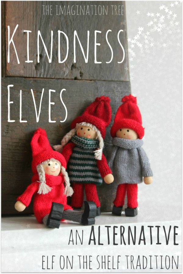Create a new tradition with the Kindness Elves, an alternative to Elf on the Shelf! Focus on positive activities for kids! Visit our 100 Days of Homemade Holiday Inspiration for more recipes, decorating ideas, crafts, homemade gift ideas and much more!