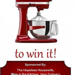 KitchenAid Giveaway: Pin it to Win it :: HoosierHomemade.com