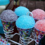 Homemade Snow Cones : 3 Ingredient Syrup Recipe on HoosierHomemade.com