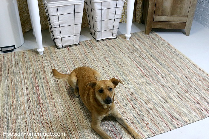 LAUNDRY ROOM MAKEOVER -- Doing Laundry is a must! Why not have a space that you love? This before and after will SHOCK you! 