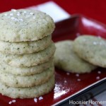Lemon Basil Shortbread Cookies | Recipe on HoosierHomemade.com