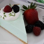 Summer Lime Pie :: Cool, Creamy & No Bake :: Recipe on HoosierHomemade.com