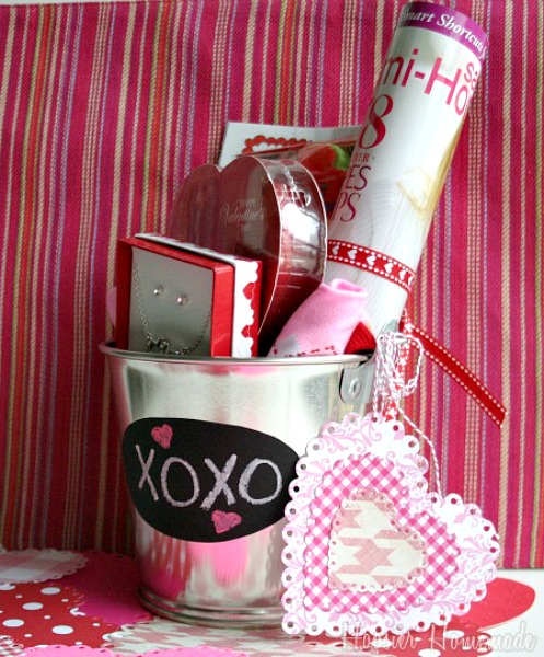Love Bucket for Valentine's Day :: HoosierHomemade.com
