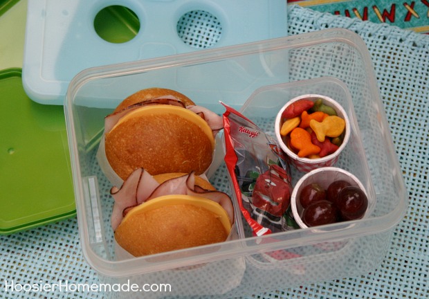 Easy Lunch Box Ideas with Printable Snack Pack Coupon :: Available on HoosierHomemade.com