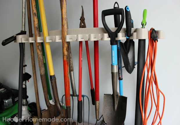 Man Cave: Garage Organizing on HoosierHomemade.com