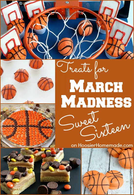 March Madness Sweet Treats | Recipes on HoosierHomemade.com