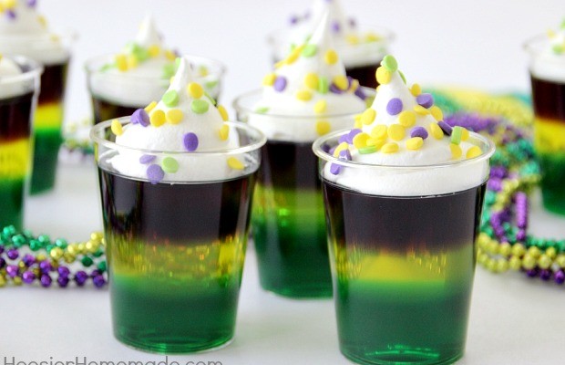 jello shots for mardi gras