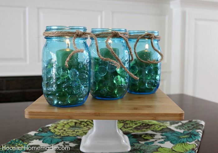 mason jar centerpieces