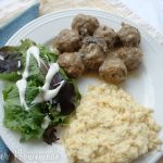 Weekly Menu Plan ~ Meatballs in Gravy