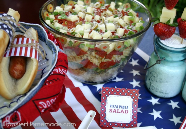 Memorial Day Cook-Out Printables | Available on HoosierHomemade.com