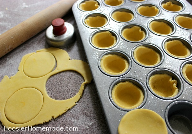 Mini Pumpkin Mousse Pie with Meringue :: Recipe on HoosierHomemade.com