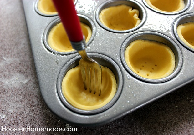 Mini Pumpkin Mousse Pie with Meringue :: Recipe on HoosierHomemade.com