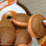 Mini Pumpkin Whoopie Pies : Recipe on HoosierHomemade.com