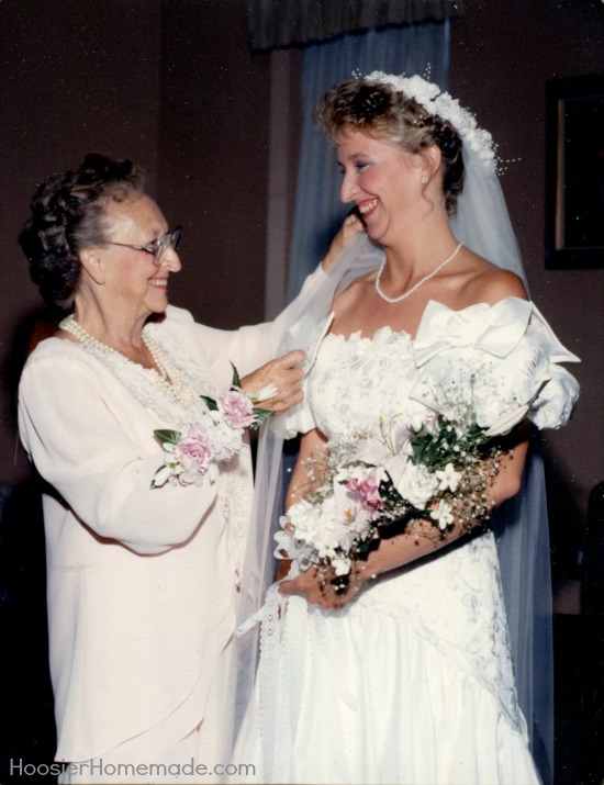 Mom at Wedding