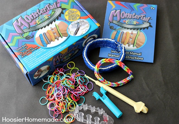 Rainbow Loom Fishtail Rubber Band Bracelet 5 Bracelets in Each