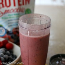 Healthy Protein Smoothie | HoosierHomemade.com