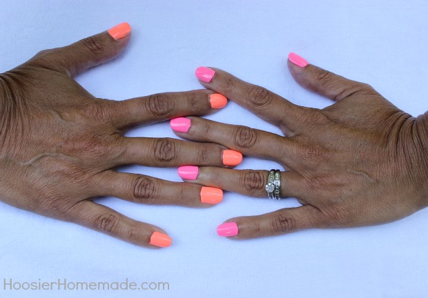 Summer Nails with Salon Perfect :: HoosierHomemade.com