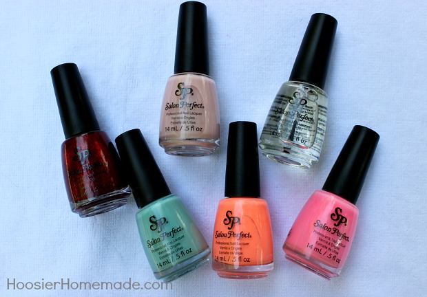 Summer Nails with Salon Perfect :: HoosierHomemade.com