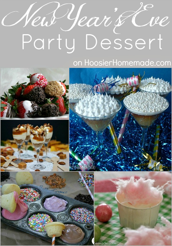 New Year's Eve Party Dessert on HoosierHomemade.com