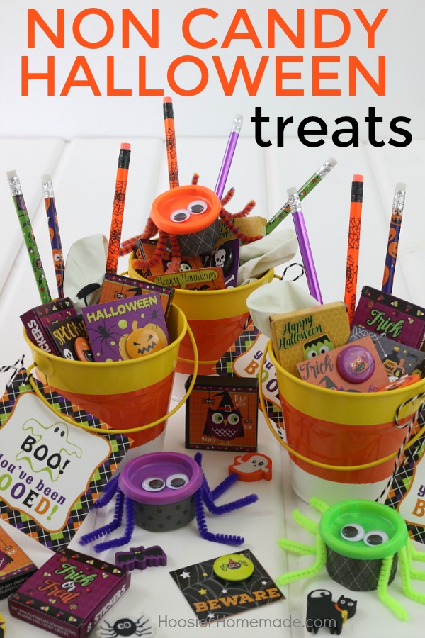 NON CANDY HALLOWEEN TREATS -- Perfect for classroom treats, friends, neighbors and more!