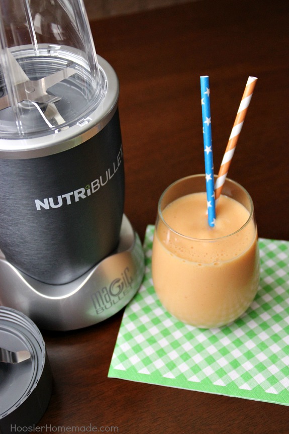 Smoothie using NutriBullet