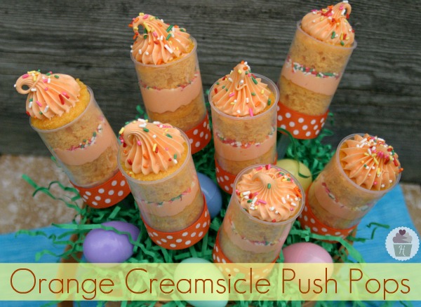 Orange Creamsicle Cake Pops