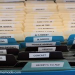 Organizing Papers :: HoosierHomemade.com