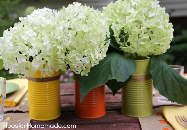 Simple Easy Creative Ideas for Outdoor Entertaining | Details on HoosierHomemade.com