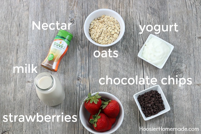 OVERNIGHT OATS -- Make breakfast quick and healthy with these overnight oats recipes - 4 ways! 