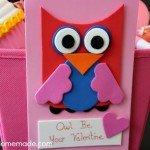 Valentine's Day Kids' Craft and Gift Basket | Instructions on HoosierHomemade.com