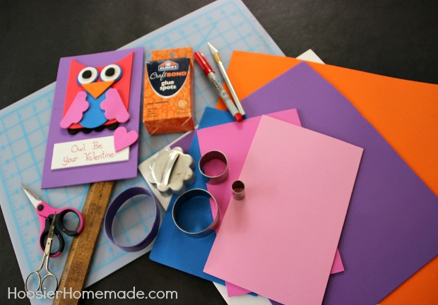 Valentine's Day Kids' Craft and Gift Basket | Instructions on HoosierHomemade.com