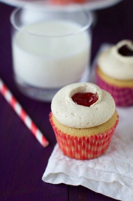 PB&J Cupcakes