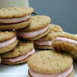 Peanut Butter & Jelly Sandwich Cookies :: Recipe on HoosierHomemade.com