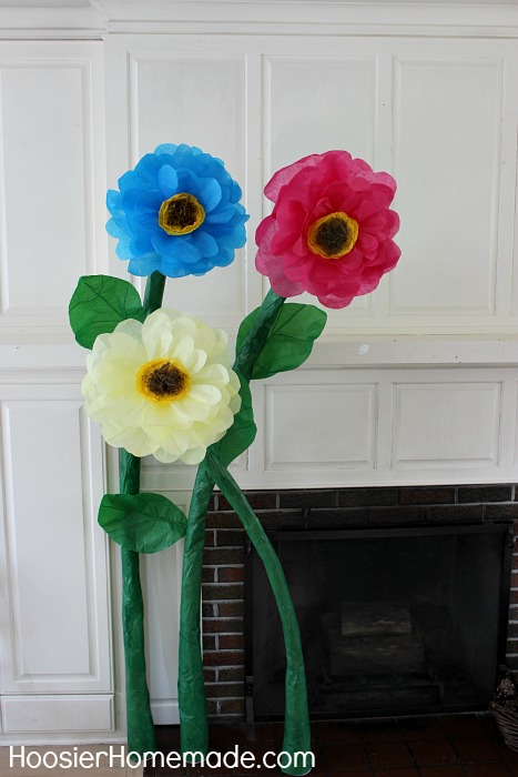 How to make easy DIY giant paper flowers