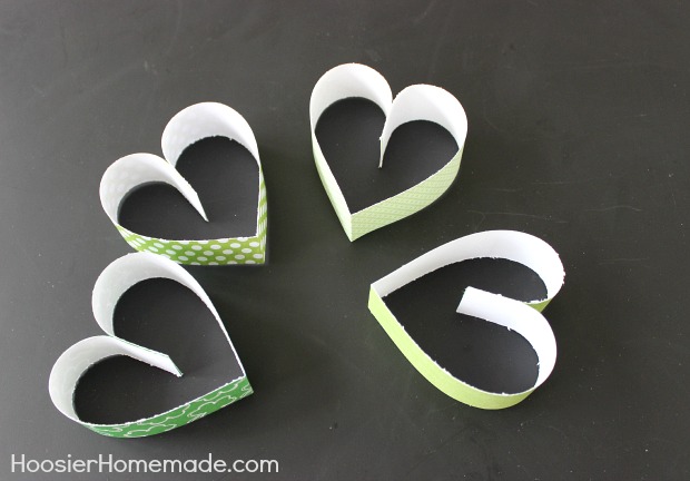 St. Patrick's Day Craft: How to make Paper Shamrocks :: Instructions on HoosierHomemade.com